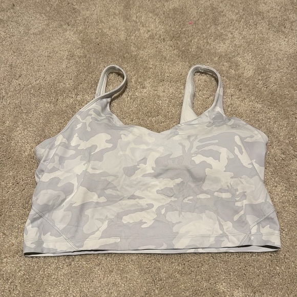 Lululemon Align Tank 14 white gray camo top - Picture 5 of 10
